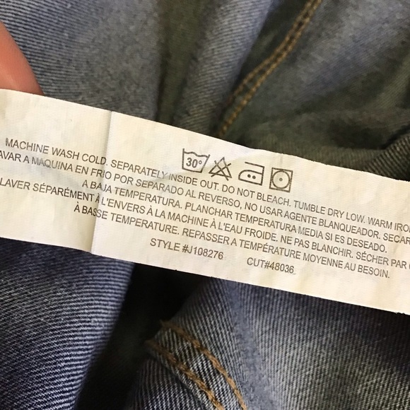 3 for 20 $ bundle YMI oversized distressed jean jacket - Picture 4 of 10